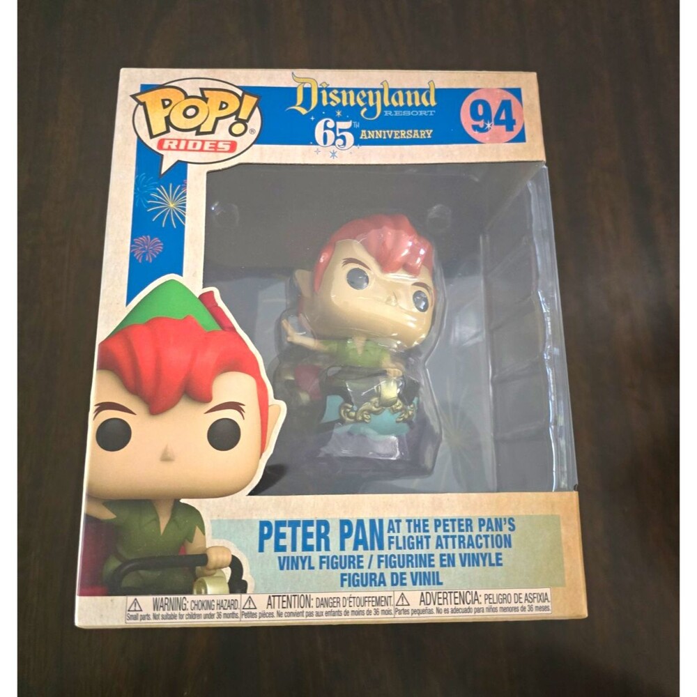 Funko Pop! Rides Disneyland 65th Anniversary Peter Pan’s Flight #94 Vinyl